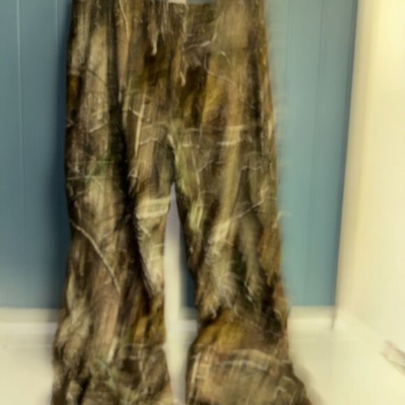 Russell outdoors Pants Mens‎ XL Brown Realtree AP Hunting Camo Deer Side Zip - Picture 7 of 12